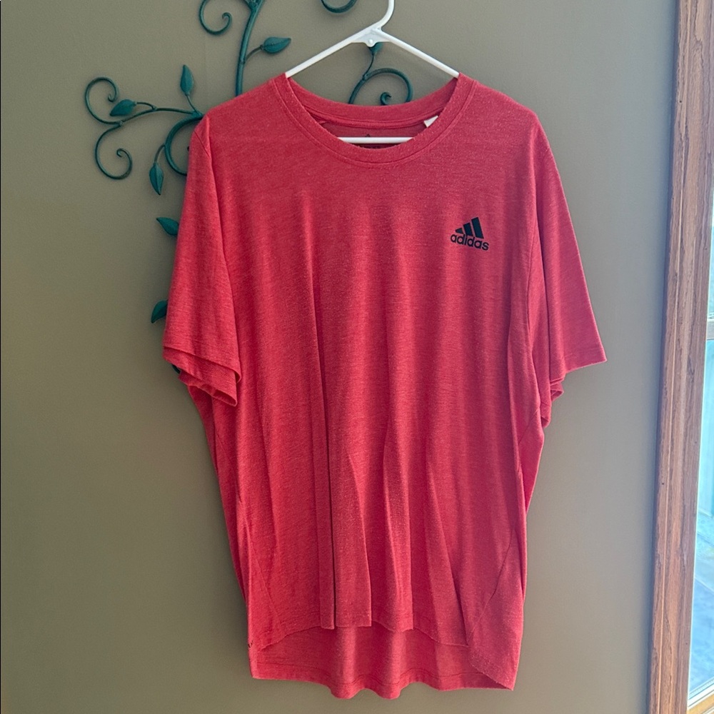 Adidas Men's Vibrant Red Tee